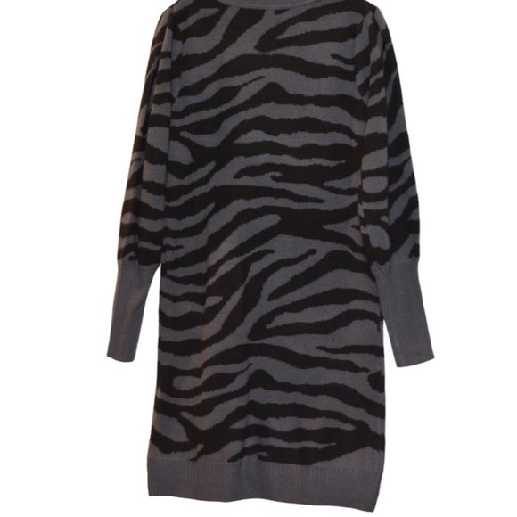 Time and Tru TM Acrylic Knit Pullover Knee Dress M - Picture 4 of 5